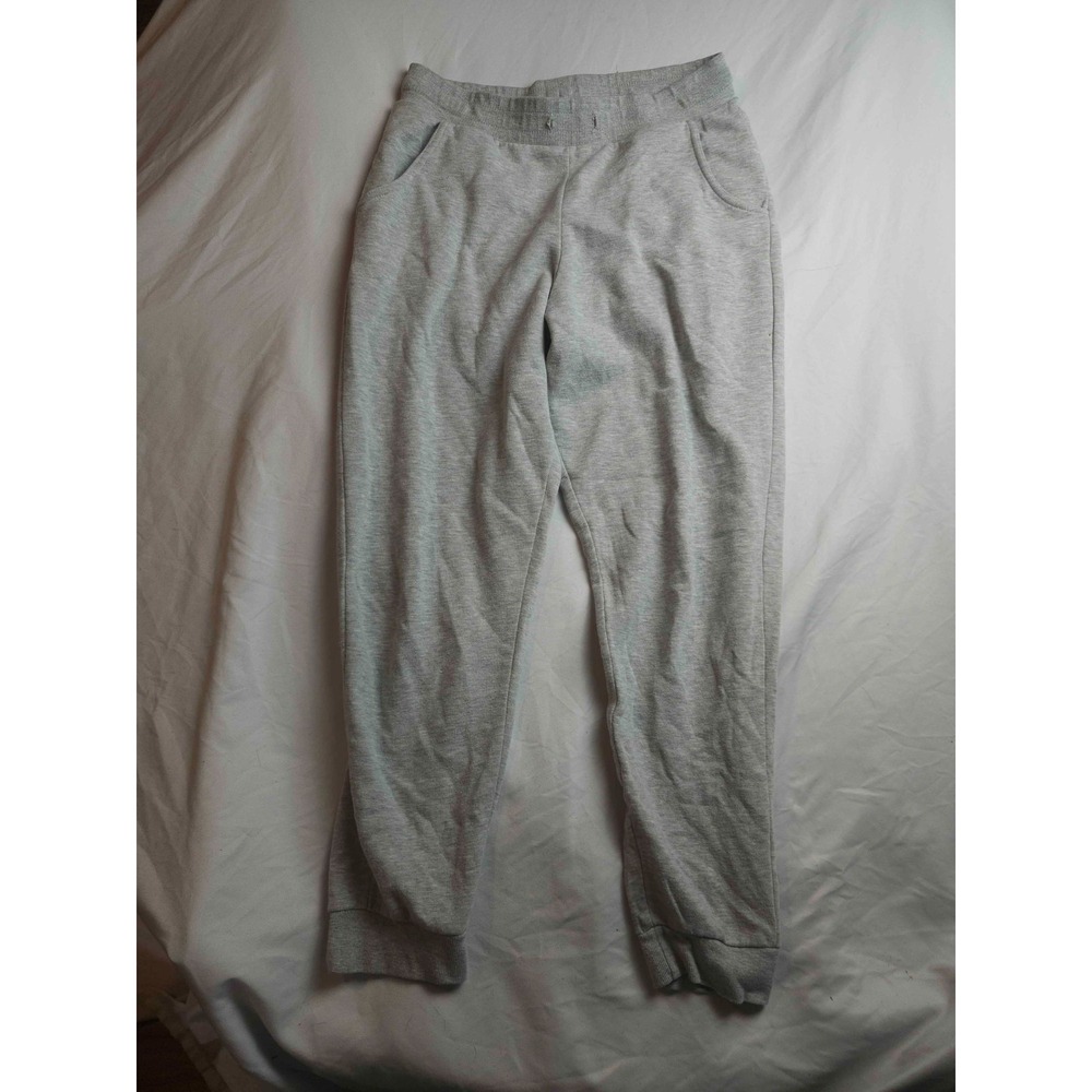 Olive + Oak Loungewear Joggers Womens Large Gray High Rise Athleisure Soft Cozy